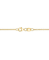 Effy 14K Yellow Gold & Diamond Swirl Pendant Necklace