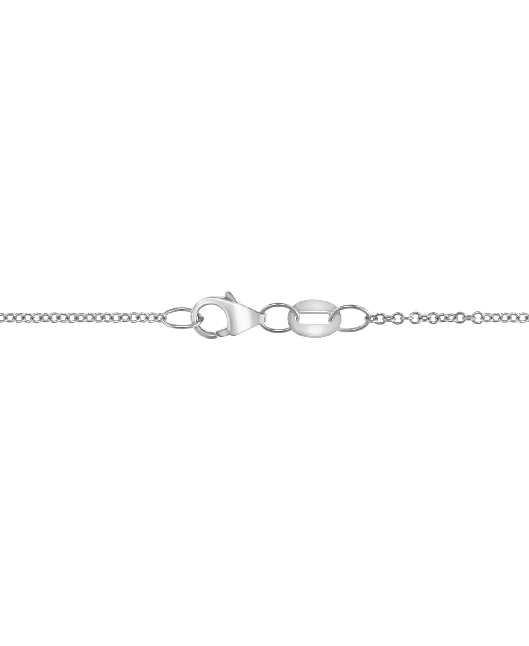 Effy 14K White Gold & Diamond Halo Pendant Necklace