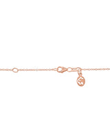 EFFY 14K White & Rose Gold Diamond Pendant Necklace