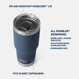 YETI Rambler 30 oz. Tumbler with Magslider Lid