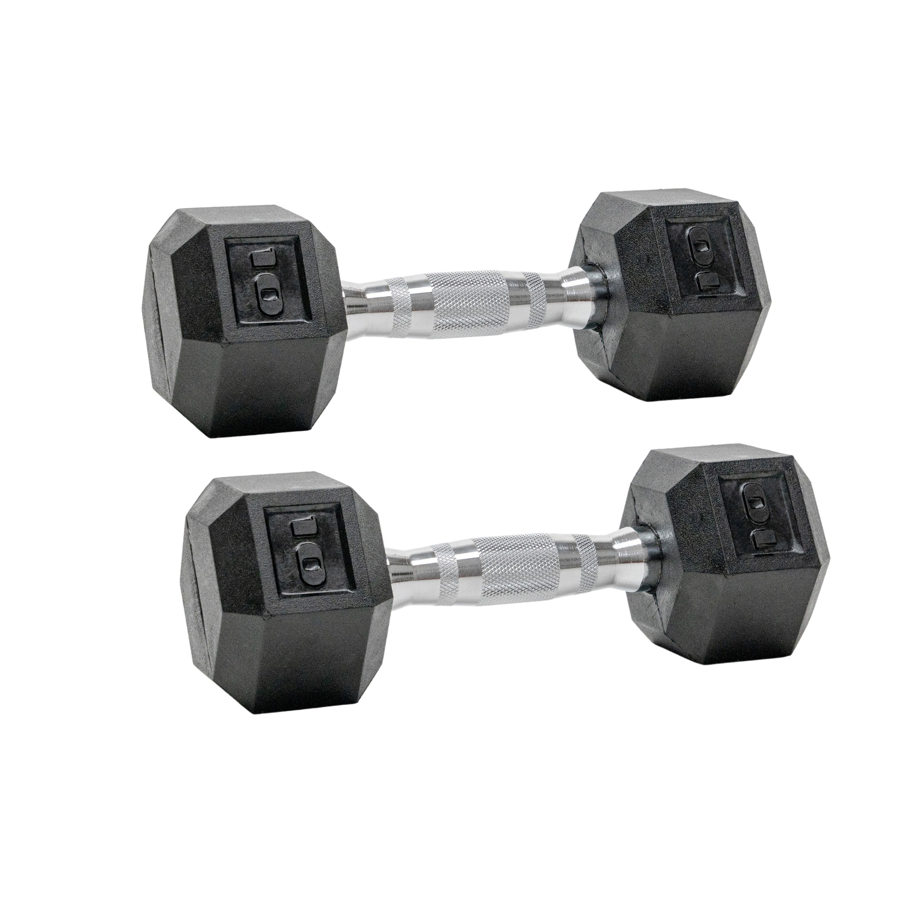 TRU GRIT 95 lbs. Single Hex Elite Dumbbell