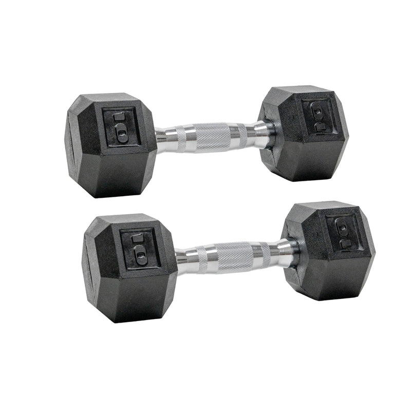 TRU GRIT 95 lbs. Single Hex Elite Dumbbell