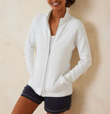 Tommy Bahama Womens Aruba Full Zip Sweatshirt