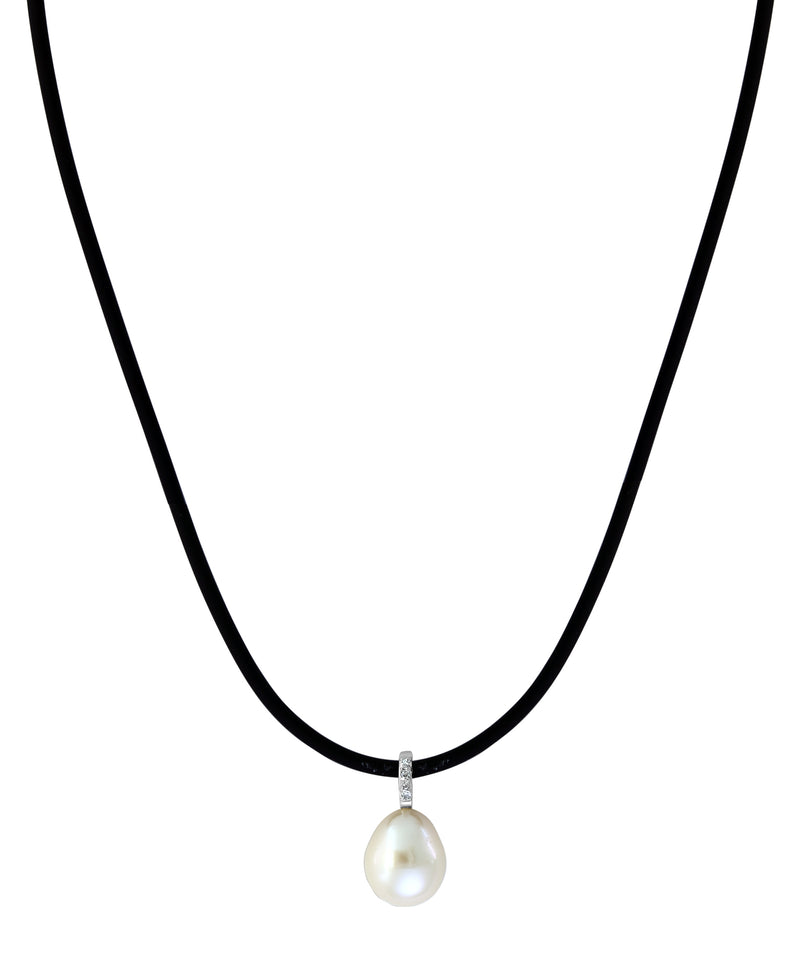 Effy 14K White Gold Diamond Pendant Necklace