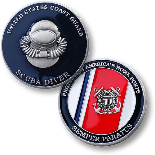 Challenge Coin Second Class Diver