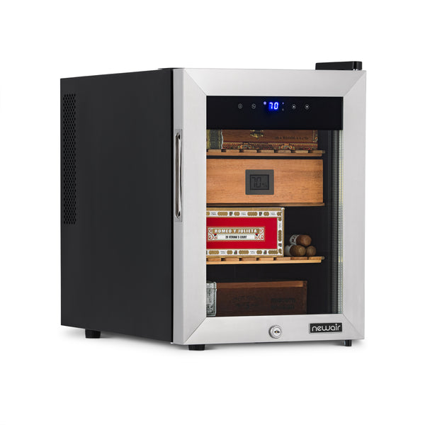 NewAir 250 Count Thermoelectric Cigar Humidor with Heating & Cooling