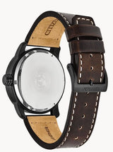 Citizen Mens Chandler Eco-Drive Watch - Brown Leather Strap