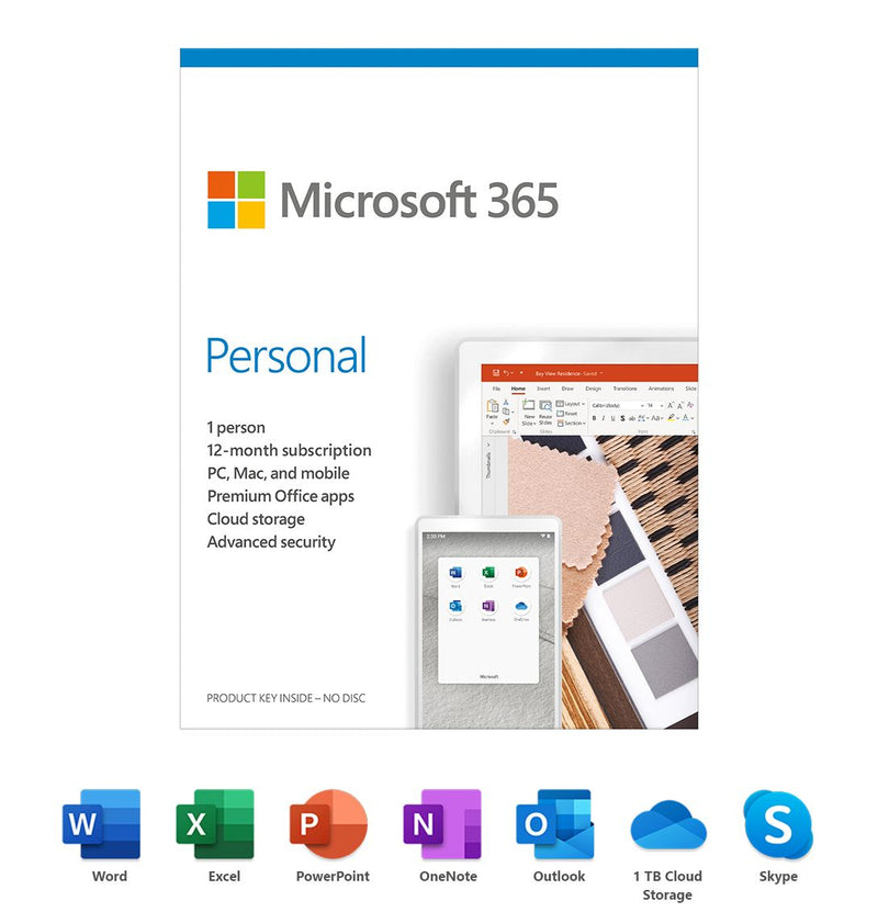 Microsoft 365 Personal For PC & Mac