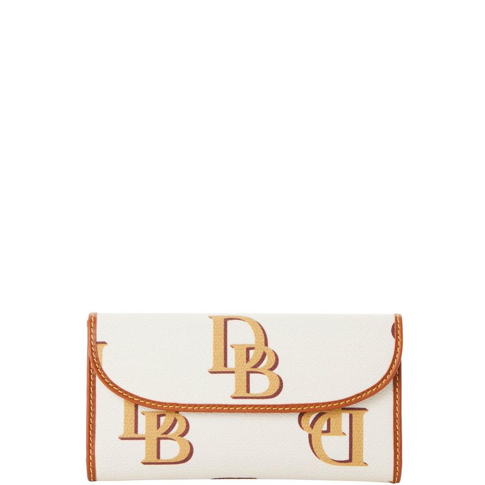 Dooney & Bourke Monogram Continental Clutch Wallet