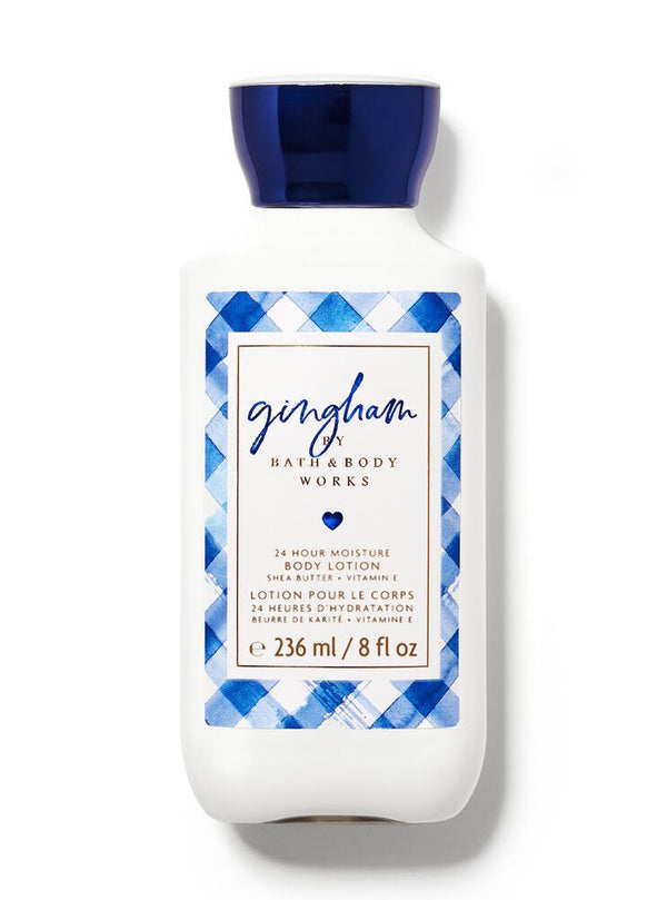 Bath & Body Works Super Smooth Body Lotion - Gingham