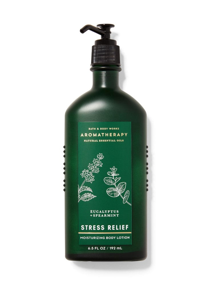 Bath & Body Works Aromatherapy Body Lotion - Stress Relief - Eucalyptus & Spearmint