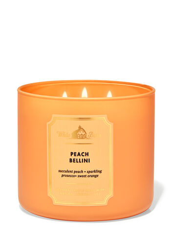 Bath & Body Works 3-Wick Candle - Peach Bellini