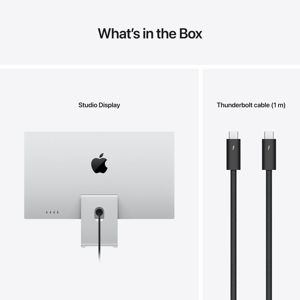 Apple Studio Display - Nano-Texture Glass - Tilt-Adjustable Stand