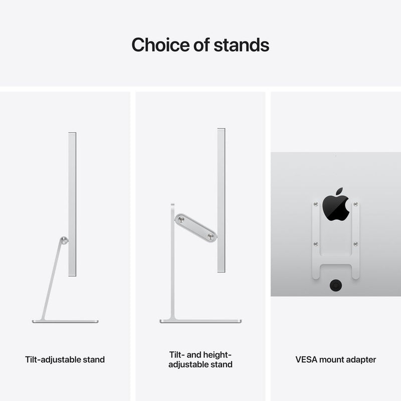 Apple Studio Display - Nano-Texture Glass - Tilt - aith Height-Adjustable Stand