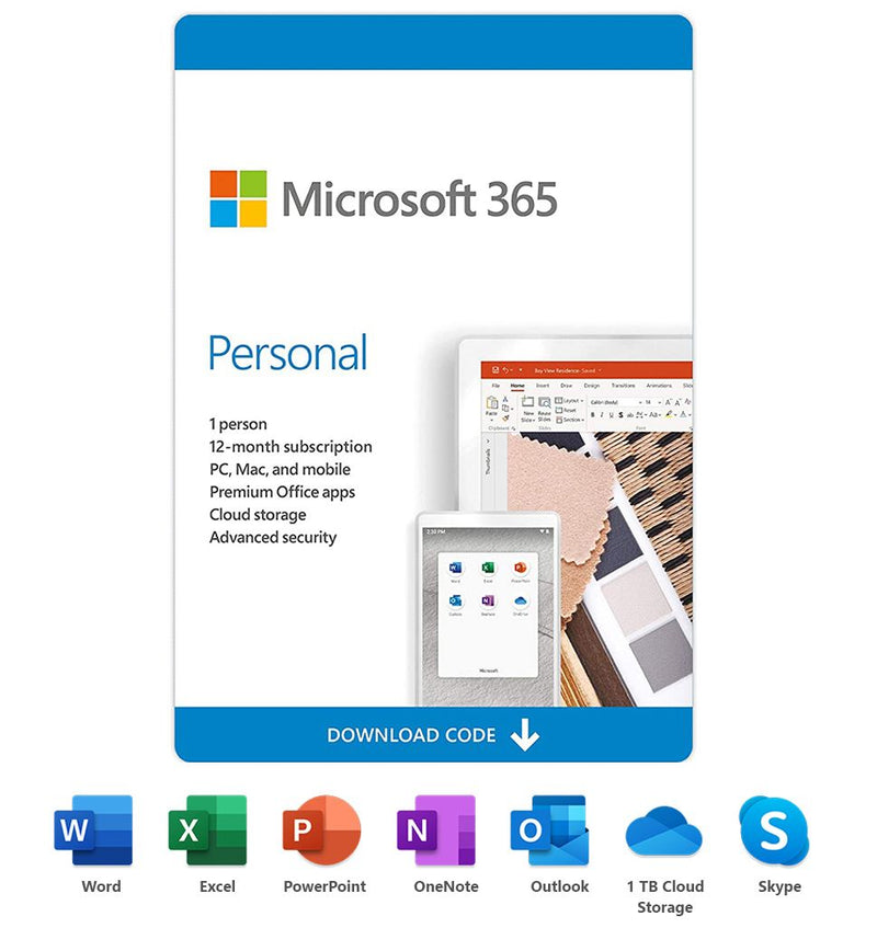 Microsoft 365 Personal For PC & Mac