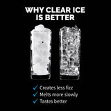 NewAir Countertop Clear Ice Maker