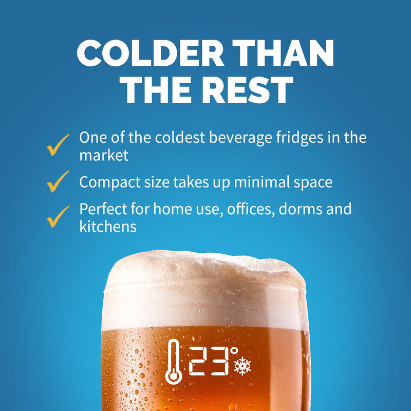 NewAir Beer Froster 46 Can Freestanding Beverage Fridge