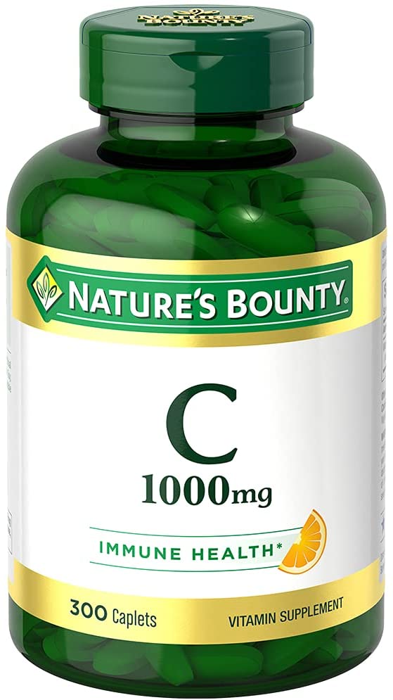 Nature's Bounty Vitamin C Caplets - 1000mg - 300 Count