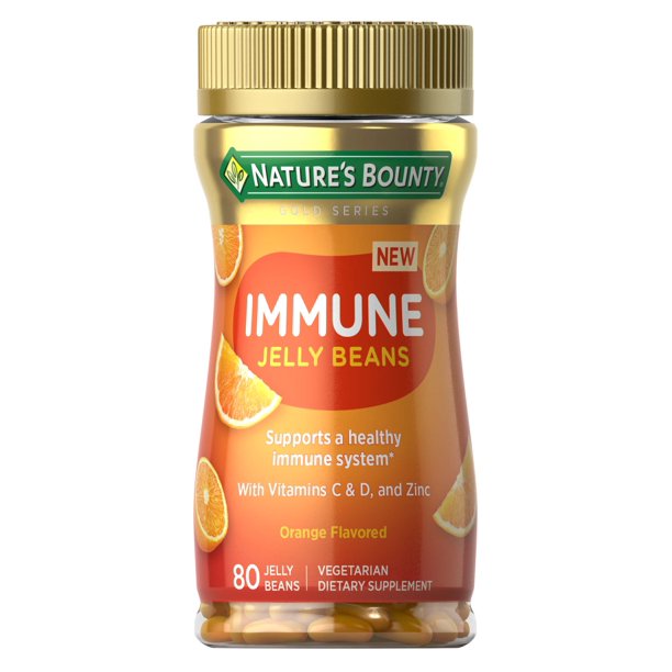 Nature's Bounty Immune Jelly Beans - 80 Count