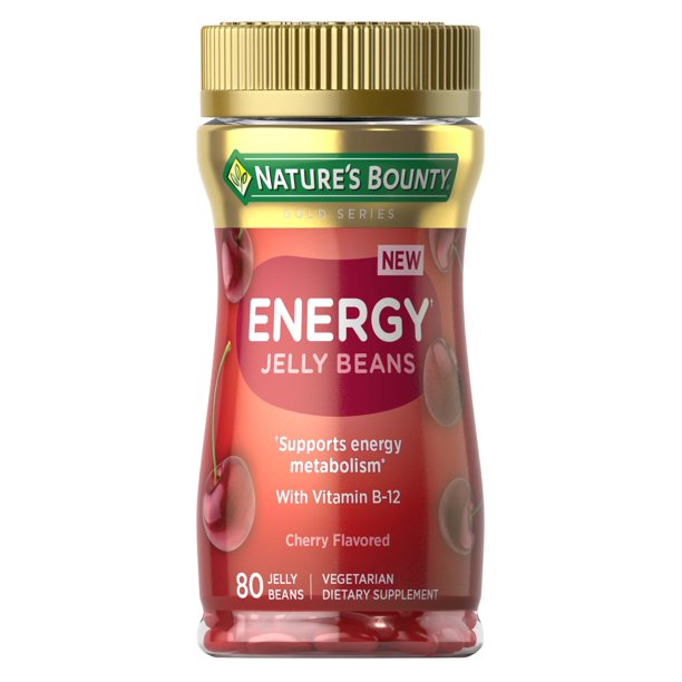 Nature's Bounty Energy Jelly Beans - 80 Count
