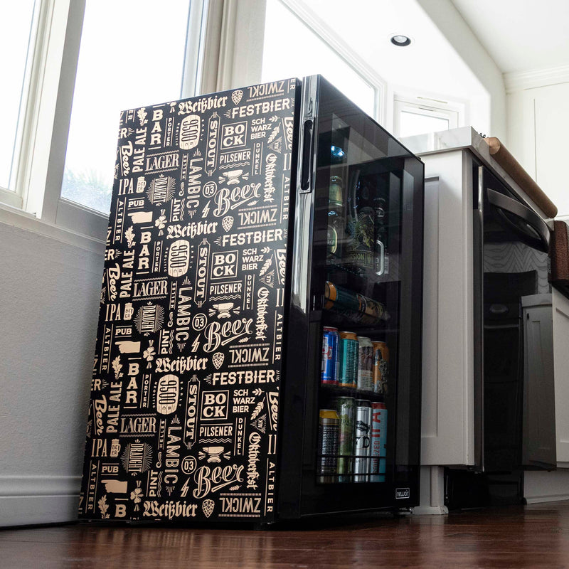 NewAir "Beers of the World" Custom Designed 126-Can Beer Fridge