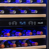 NewAir 24" Built-In 46 Bottle Dual Zone Compressor Wine Fridge