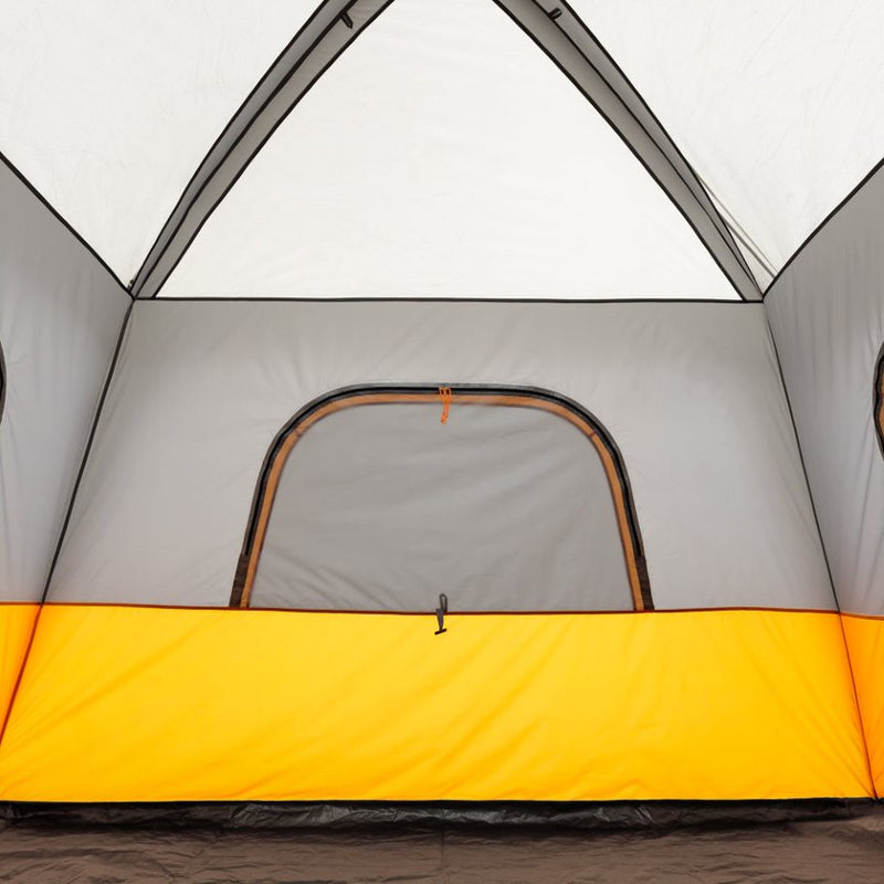 Core 6P Straight Wall Cabin Tent w/ Screen Room