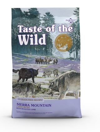 Taste of the Wild Sierra Mountain Canine Recipe with Roasted Lamb Dry Dog Food - 5 lbs.