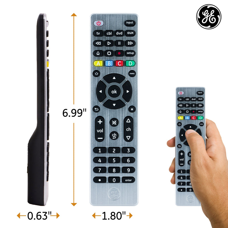 GE UltraPro 4-Device Universal Remote Control