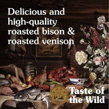 Taste of the Wild High Prairie Canine Recipe with Roasted Bison & Roasted Venison Dry Dog Food - 5 lbs.