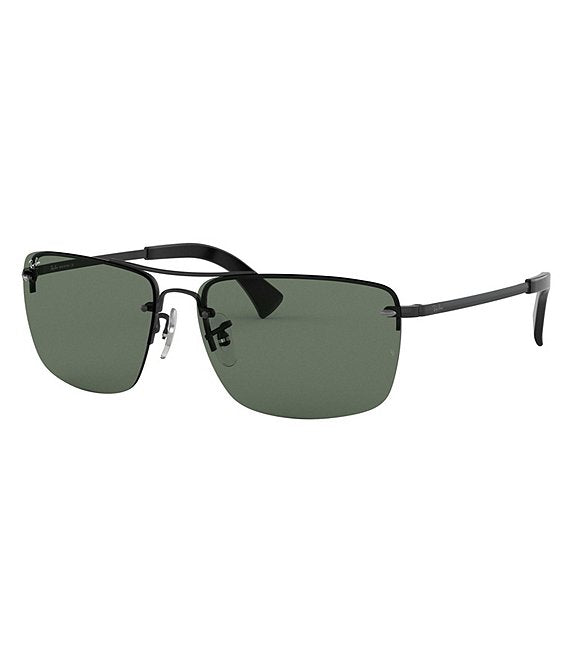 Ray-Ban RB3607 Non-Polarized Sunglasses - Black/G-15 Green