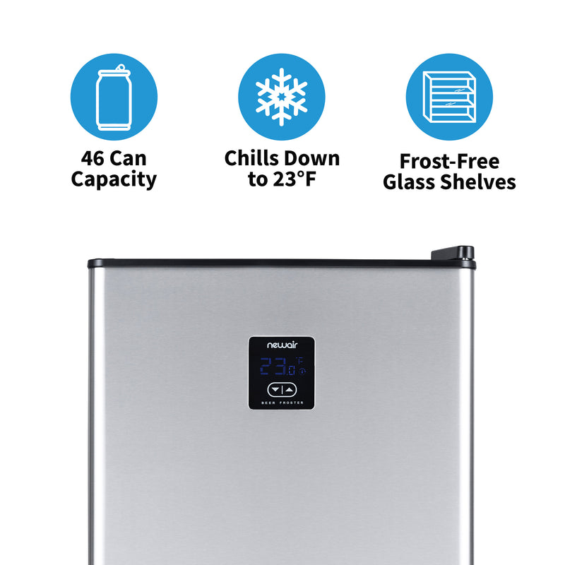 NewAir Beer Froster 46 Can Freestanding Beverage Fridge
