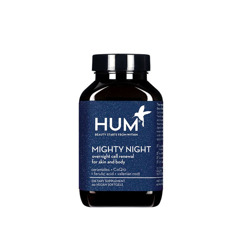 HUM Nutrition Mighty Night Overnight Cell Renewal Dietary Supplement Softgels - 60 Ct.