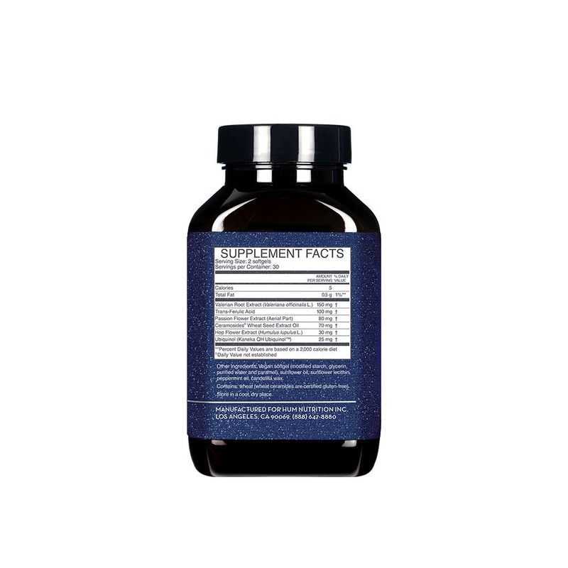 HUM Nutrition Mighty Night Overnight Cell Renewal Dietary Supplement Softgels - 60 Ct.