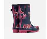 Joules Womens Molly Mid Height Printed Rain Boots