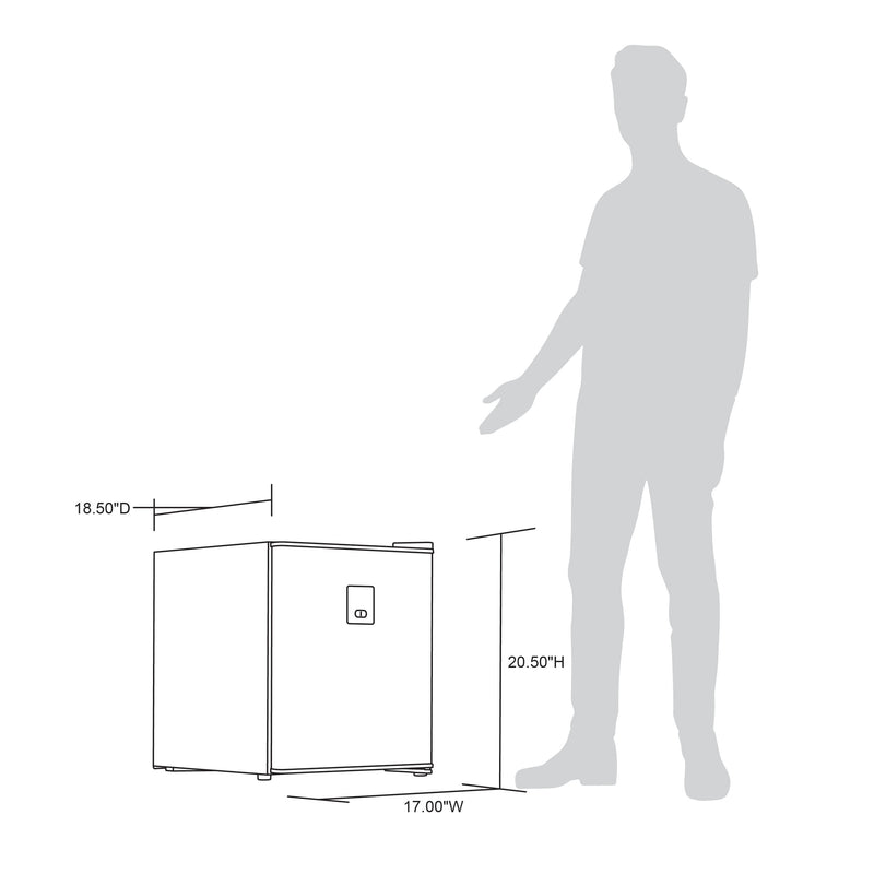 NewAir Beer Froster 46 Can Freestanding Beverage Fridge