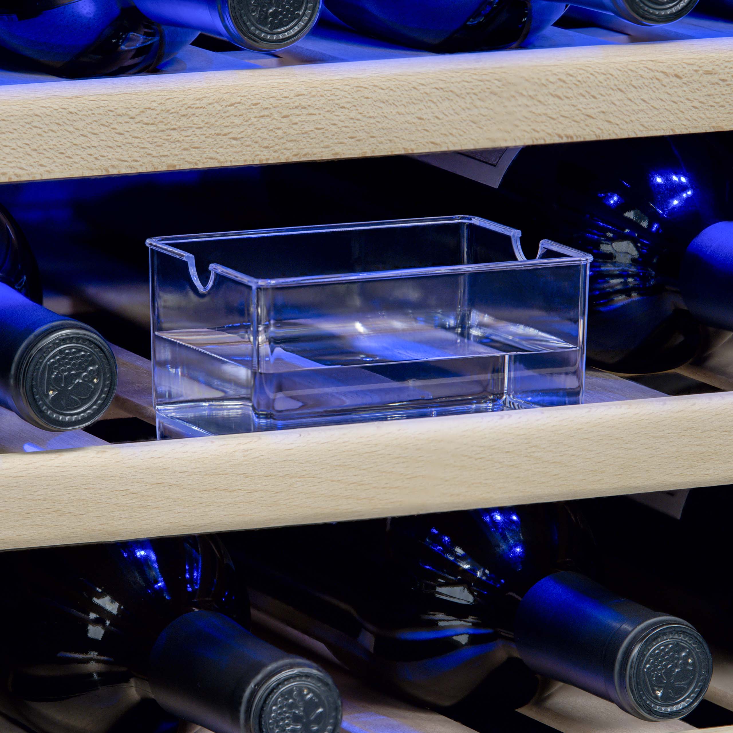 NewAir 24" Built-In 46 Bottle Dual Zone Compressor Wine Fridge