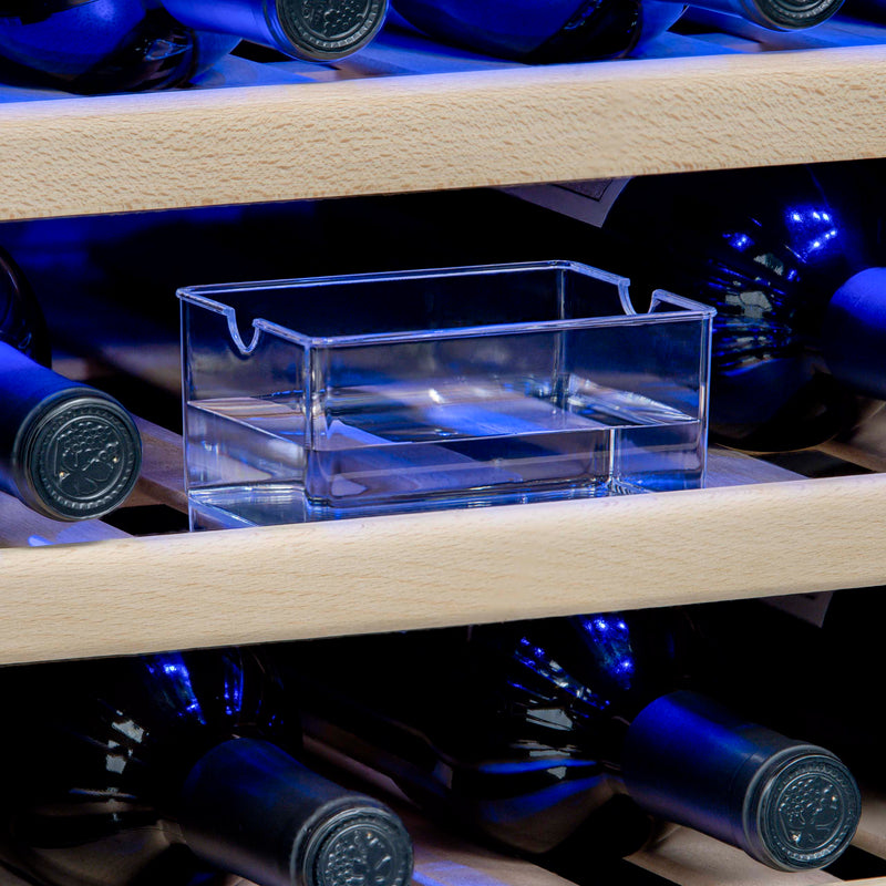 NewAir 24" Built-In 46 Bottle Dual Zone Compressor Wine Fridge