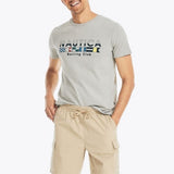 Nautica Mens Sustainably Crafted Sailing Club Graphic Short Sleeve T-Shirt