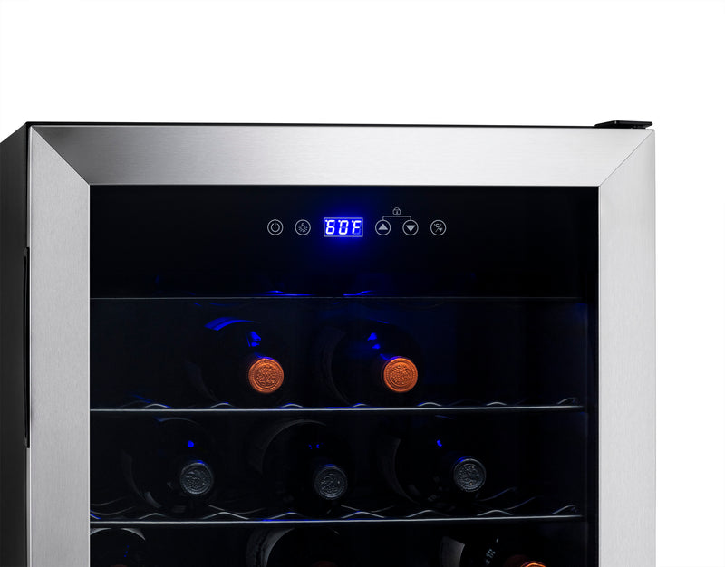 NewAir 50 Bottle Single Zone Freestanding Wine Cooler