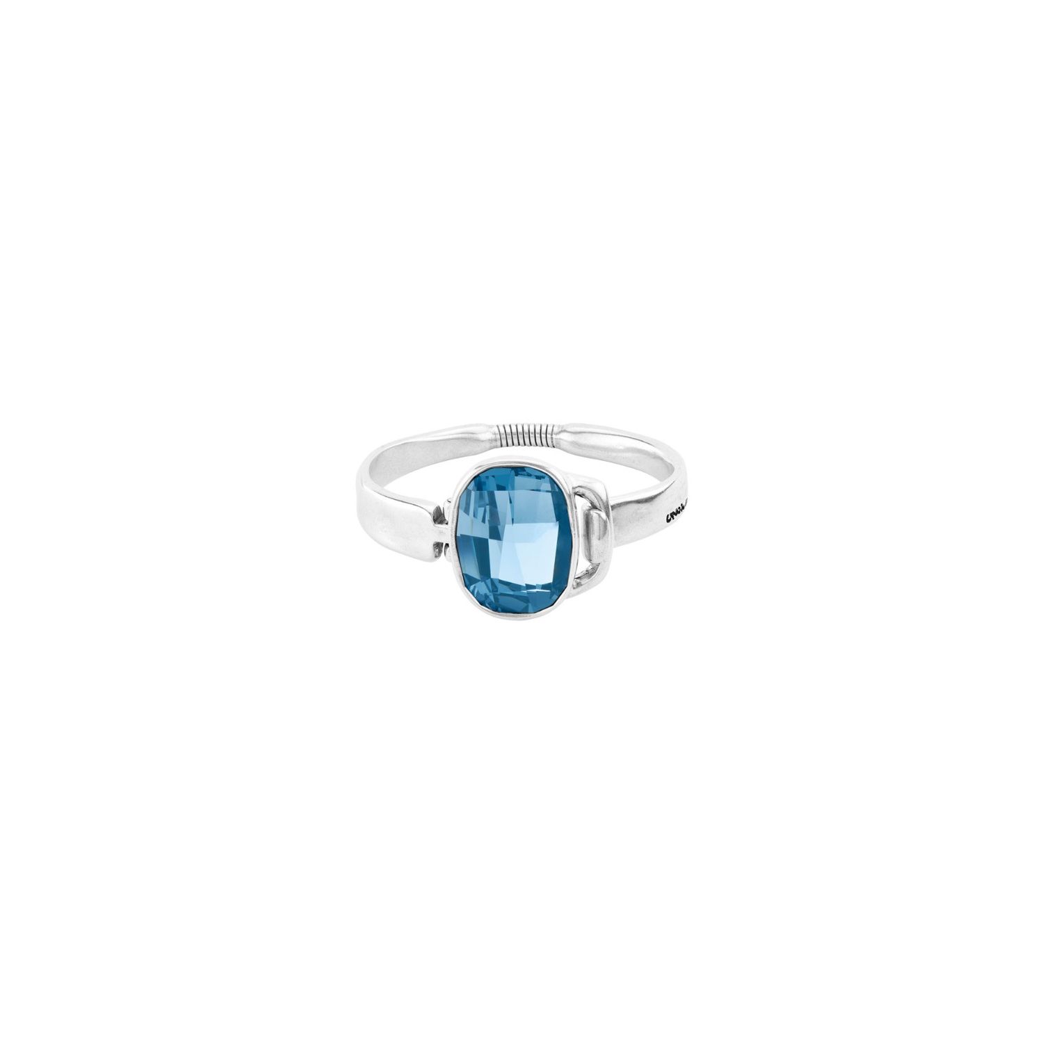 UNOde50 Inner Peace Ring - Medium - Silver Plated