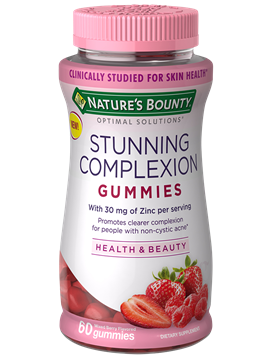 Nature's Bounty Stunning Complexion Gummies - 60 Count