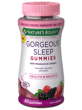 Nature's Bounty Gorgeous Sleep Gummies - 60 Count