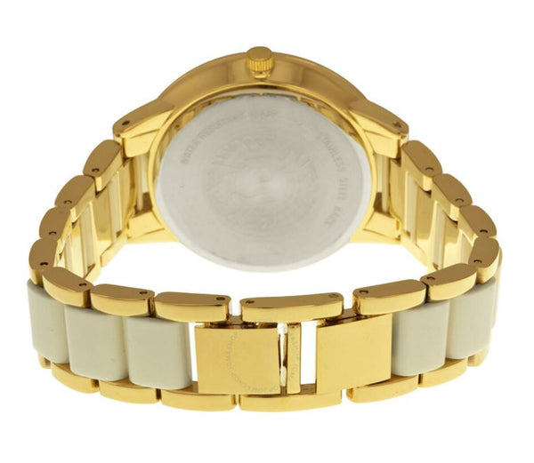 Anne Klein Womens Gold Tone Watch - Stainless Steel Bracelet