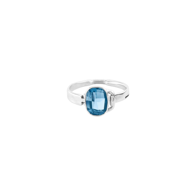 UNOde50 Inner Peace Ring - Medium - Silver Plated