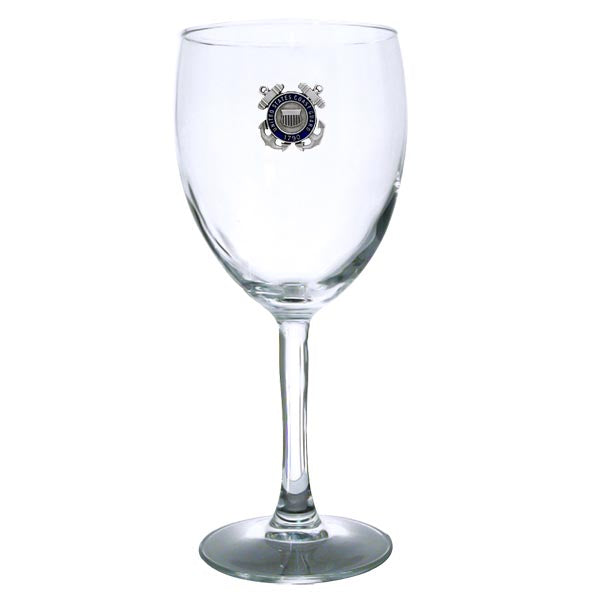 Coast Guard Sparta Pewter Wine Glass