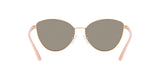 Michael Kors Womens Cloud Nine Non-Polarized Sunglasses - Rose Gold/Silver Mirror