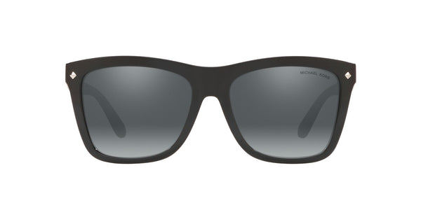 Michael Kors Womens Montauk Black/Black Flash Non-Polarized Sunglasses