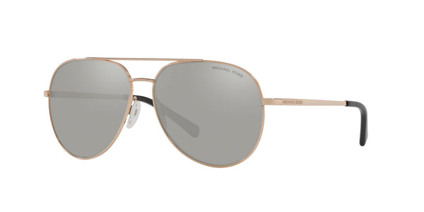 Michael Kors Womens Rodinara Rose Gold/Silver Mirror Non-Polarized Sunglasses