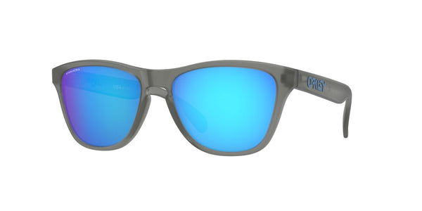 Oakley Youth Fit Frogskins XS Matte Gray Ink Frames - Prizm Sapphire Lens - Non-Polarized Sunglasses